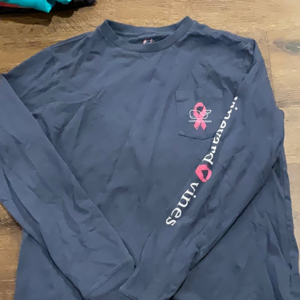 Boys Vineyard Vines Breast Cancer Tshirt
